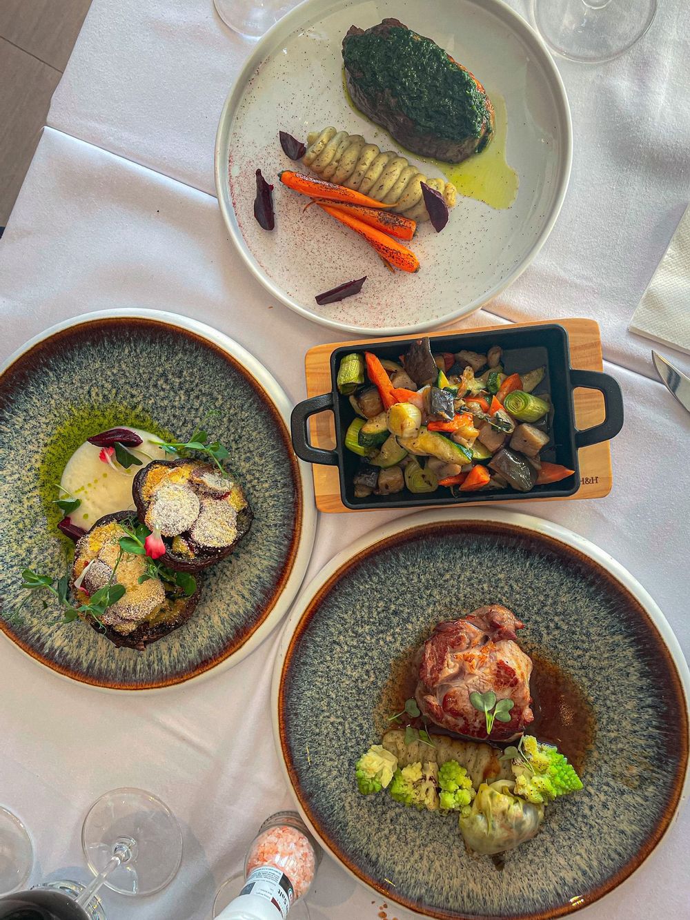 Main dishes from Maggie's.