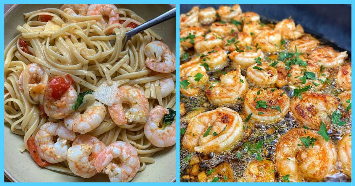 FoodBlog’s Fast and Easy Lunches: Garlic Prawn Pasta 🦐