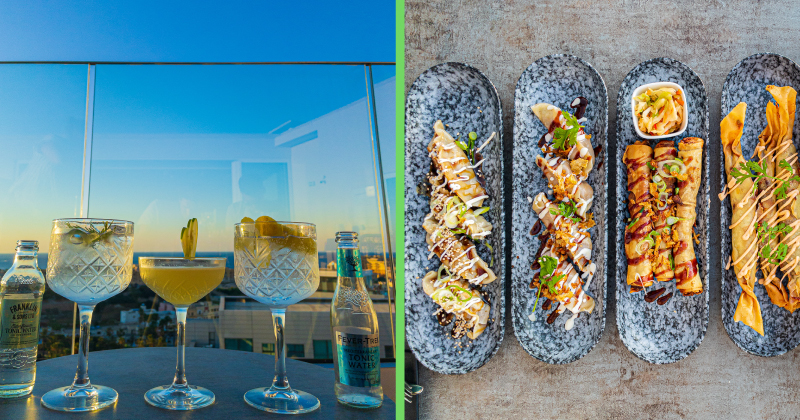 Rooftop vibes at GIN-ger: Here's our Top 10 picks from their new menu 🍸
