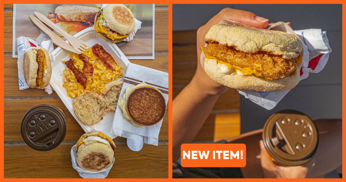 Craving breakfast? There’s a new addition to the McDonald’s menu! 😋