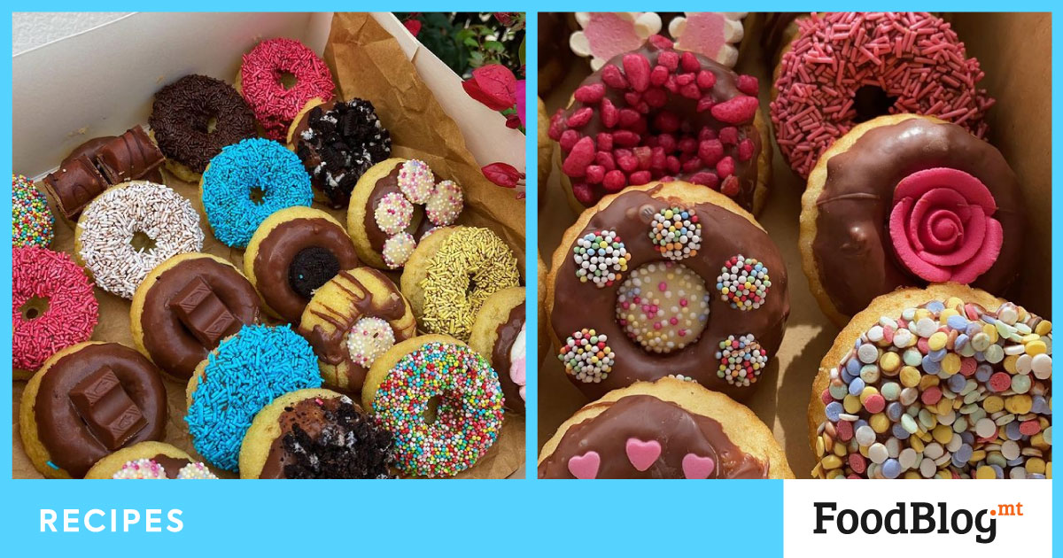 Mini baked doughnuts: Mia Ellul Sullivan, Baker, Miamo's Kitchen 🍩