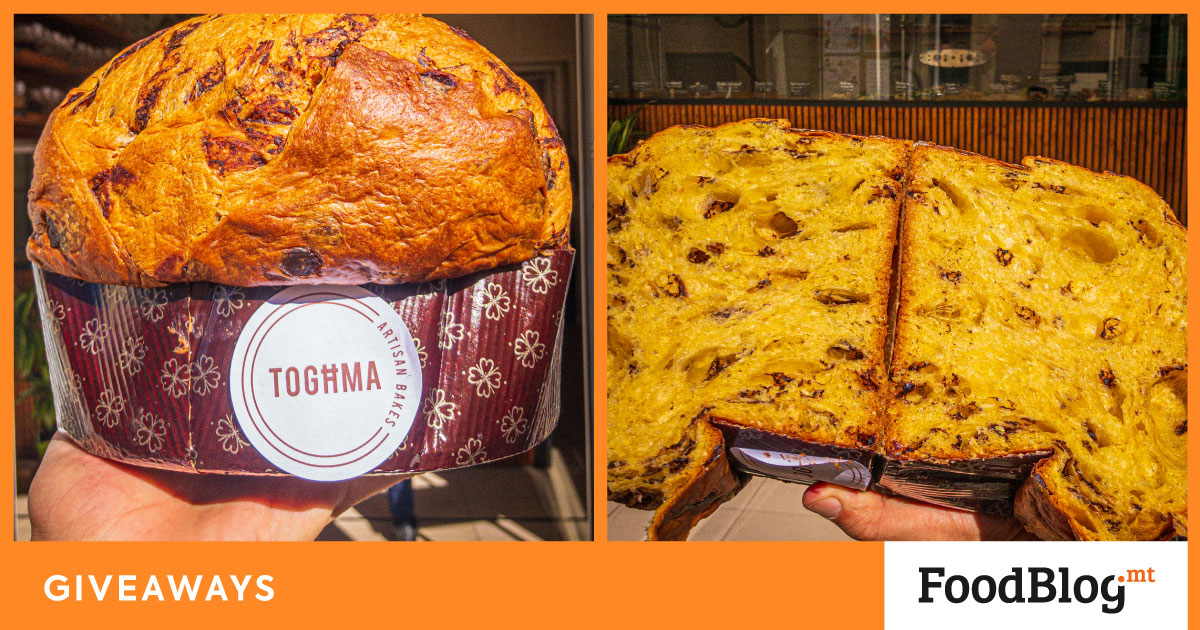 Giveaway: Toghma Artisan Bakes Birkirkara, Malta
