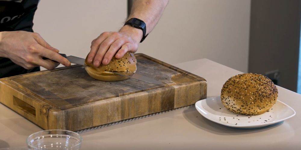 Buns from Vesuvio Baker used in Gourmet Fast Food Episode 2