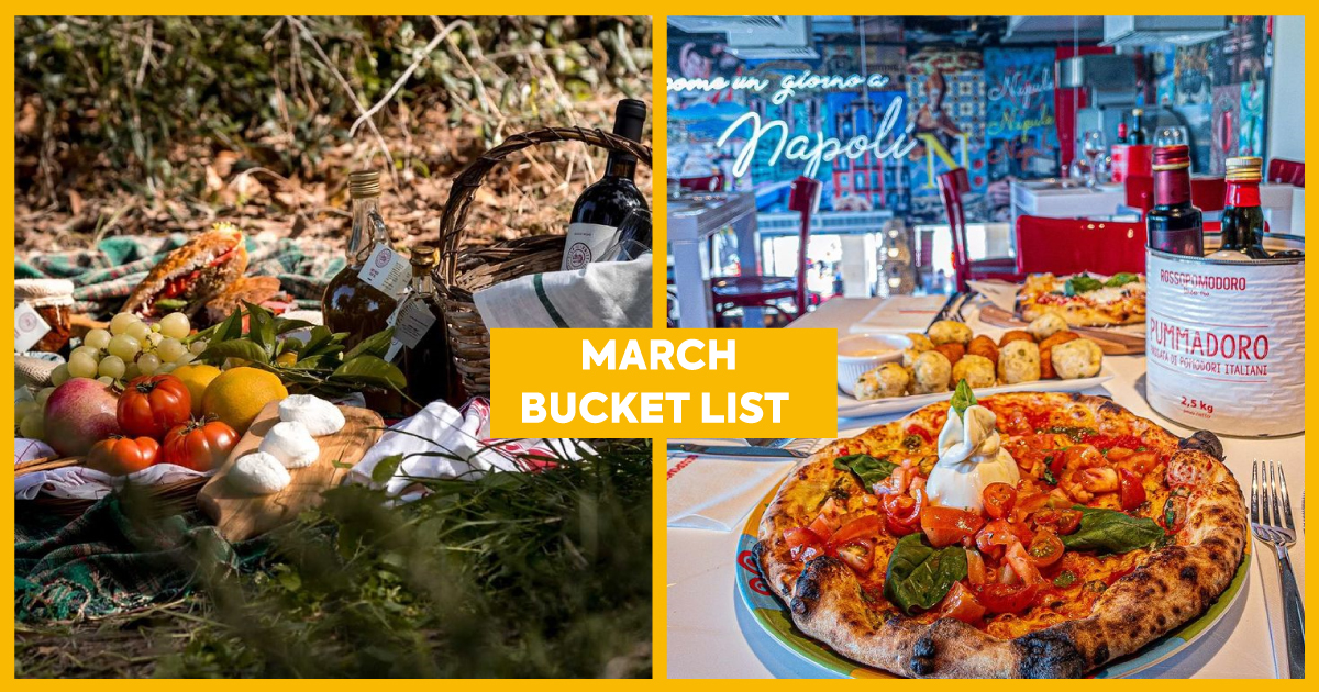 The Ultimate FoodBlog Bucket List: March 🌳