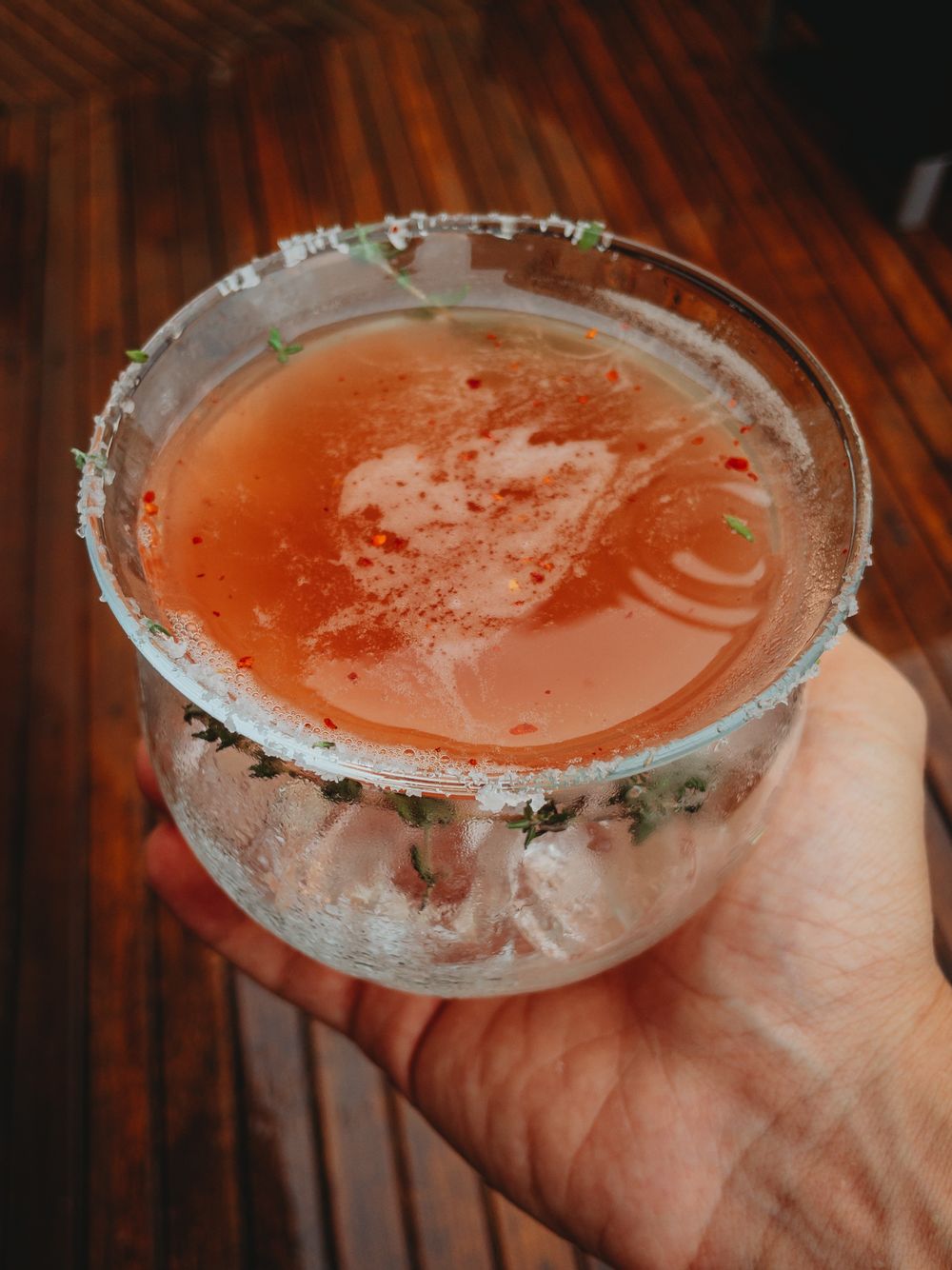 The fiery Scorpio Cocktail.