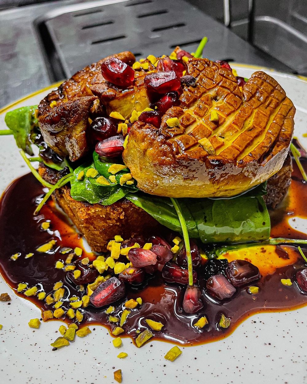 Foie Gras Special at Trattoria Del Nonno