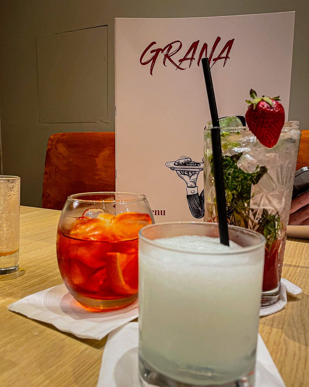 Cocktails at Grana.