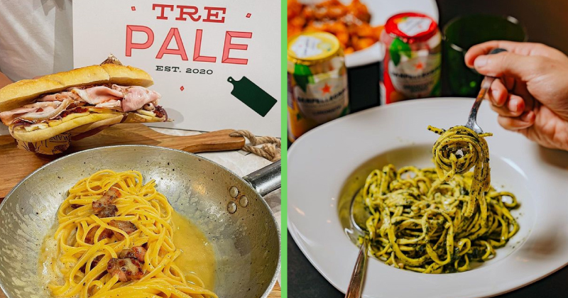 Tre Pale Spread on the Love with totes Delish Panini & Pasta! 🇮🇹