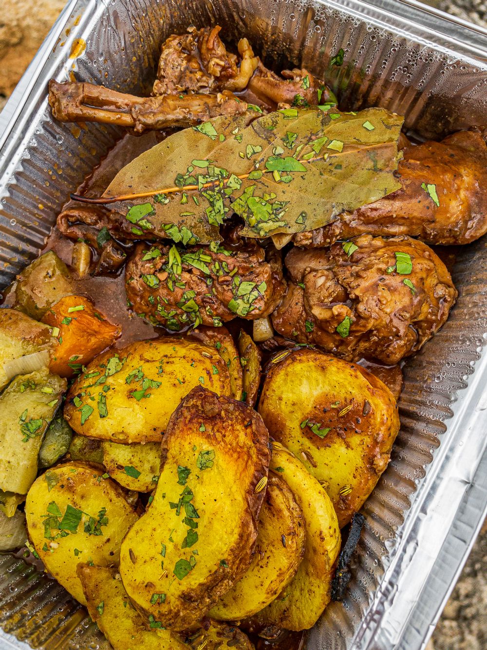 Fried Rabbit at Nenu the Artisan Baker