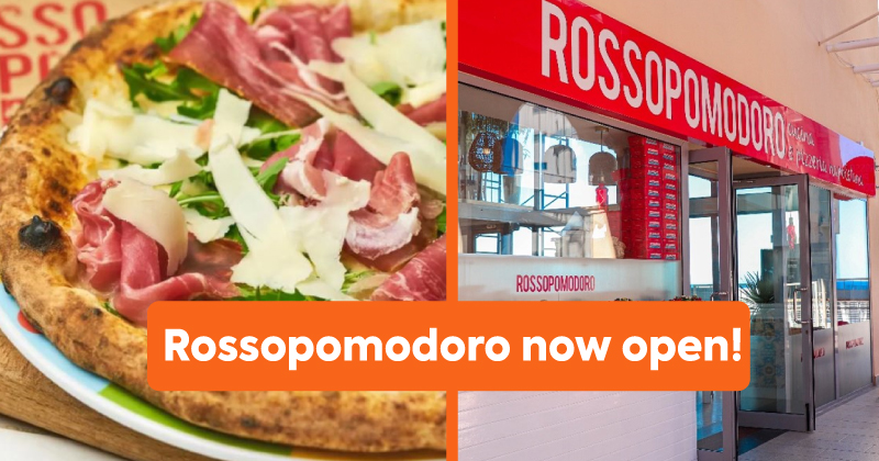 Rossopomodoro - Neapolitan Artisan Pizzeria Chain - opens at Tigne 🍕