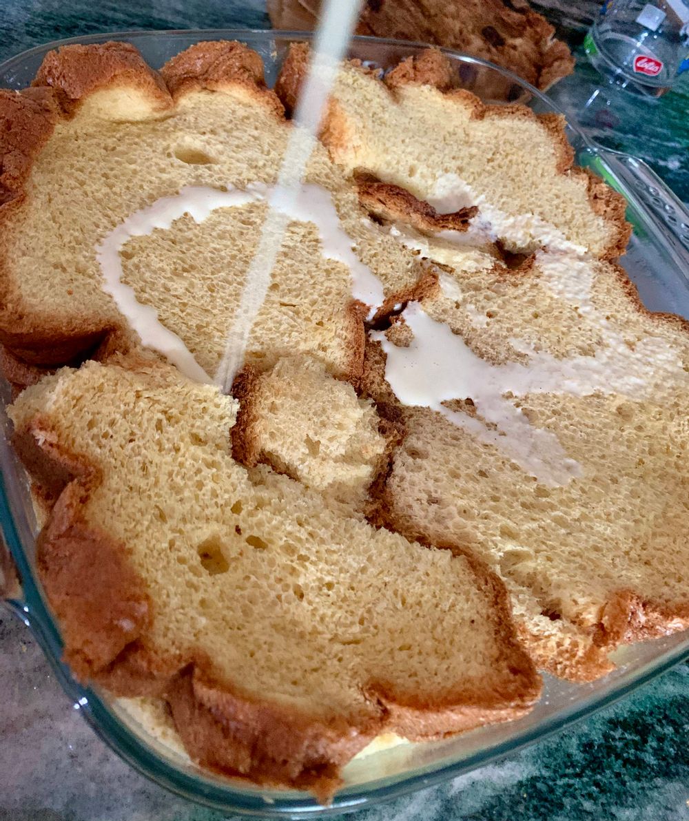 Waste not friends, add any extra liquid for even more yumminess.