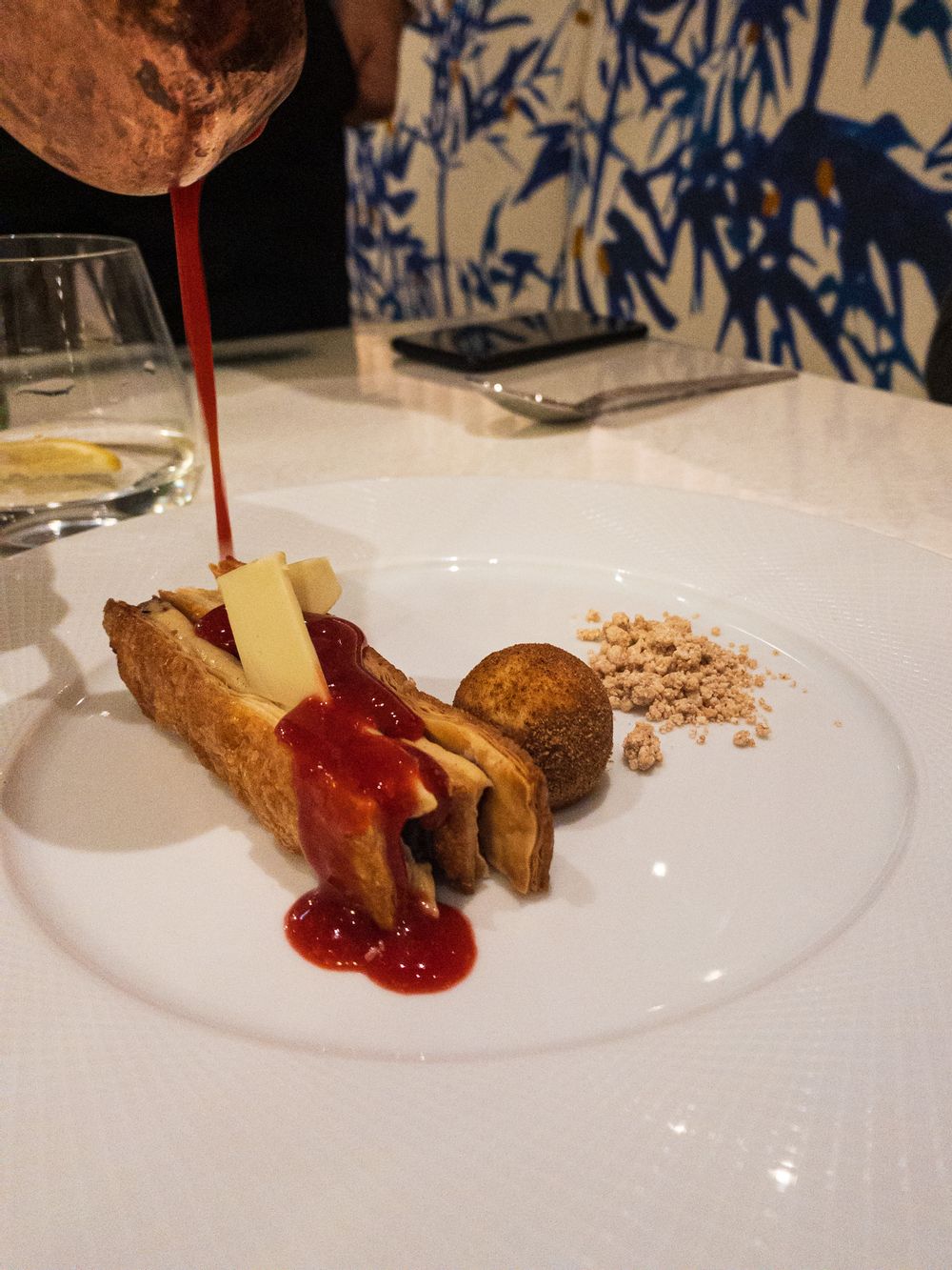 Vanilla and Berry Millie Feuille