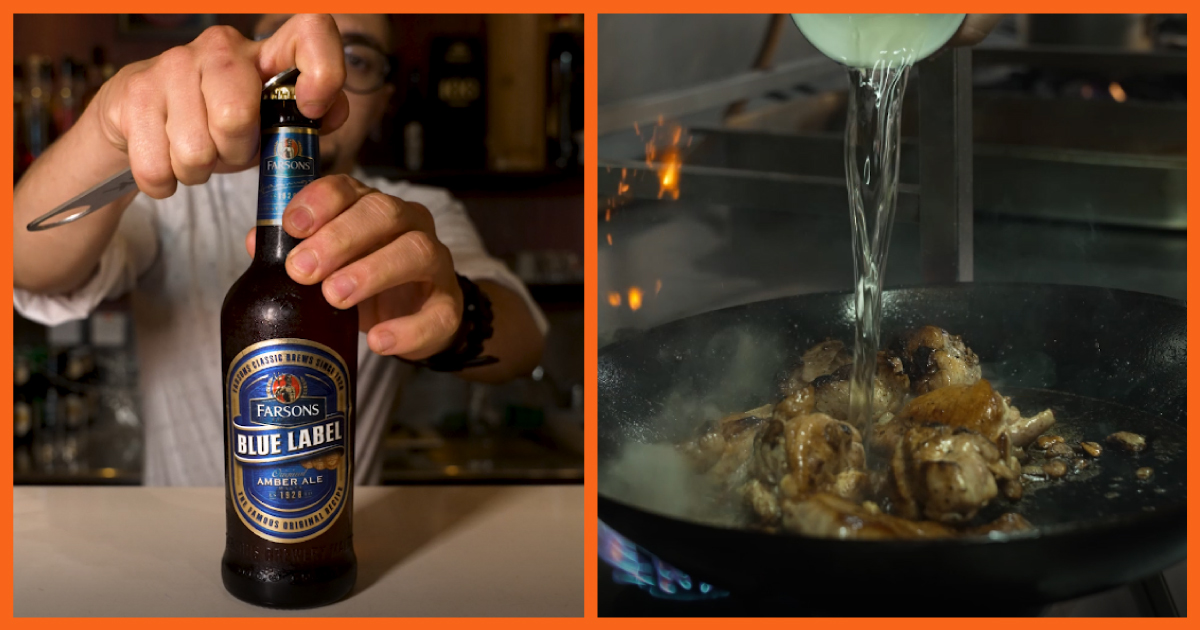 Our latest beer pairing is here and we've gone completely local!