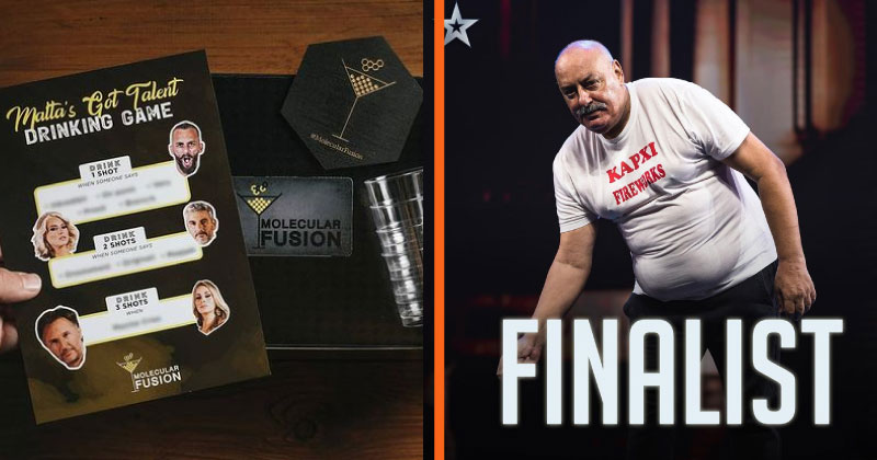 Molecular Fusion debut a drinking game for Malta's Got Talent final! 🍻