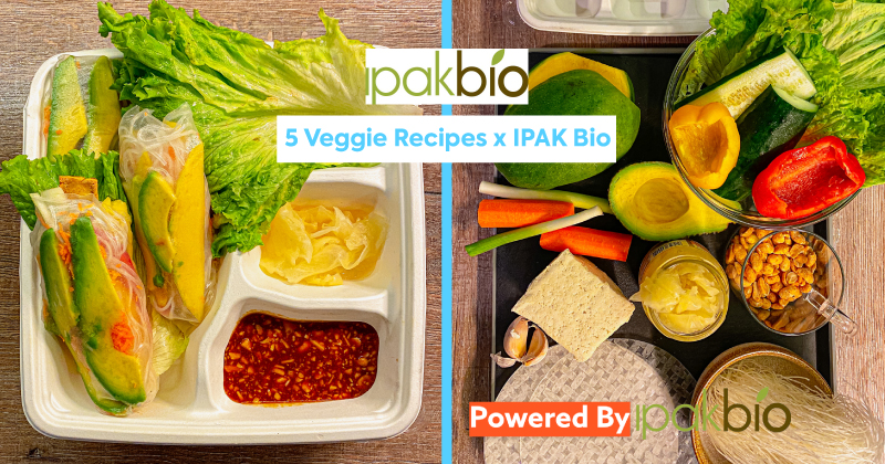 FoodBlog’s Packed Lunches: 5 Veggie Lunches Powered by IPAK Bio 🥦