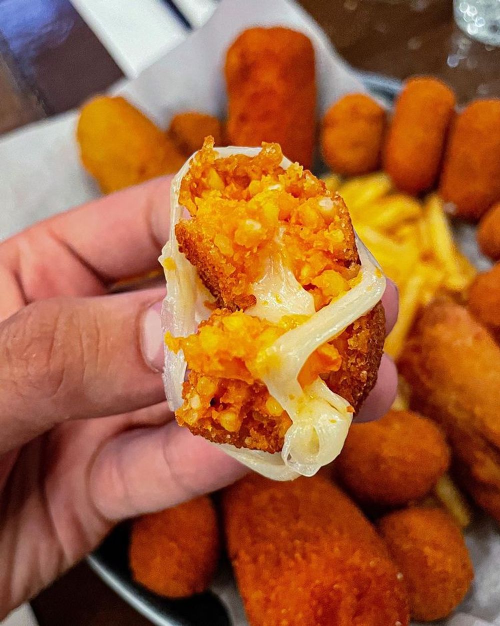 Supplì from Sotto Pinseria in St. Julian's, Malta.