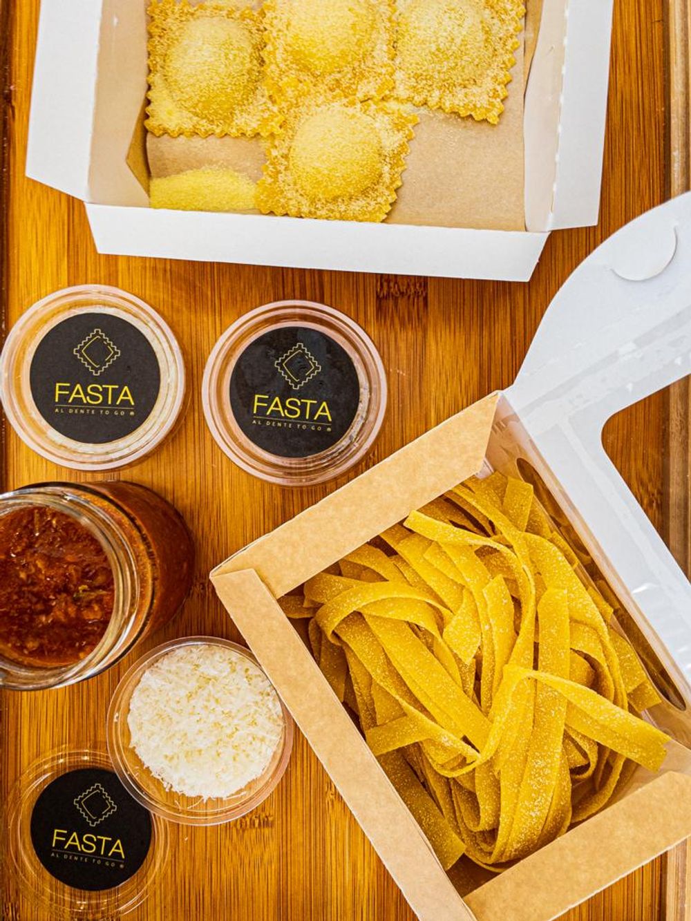 Thereβs no party like a pasta party.