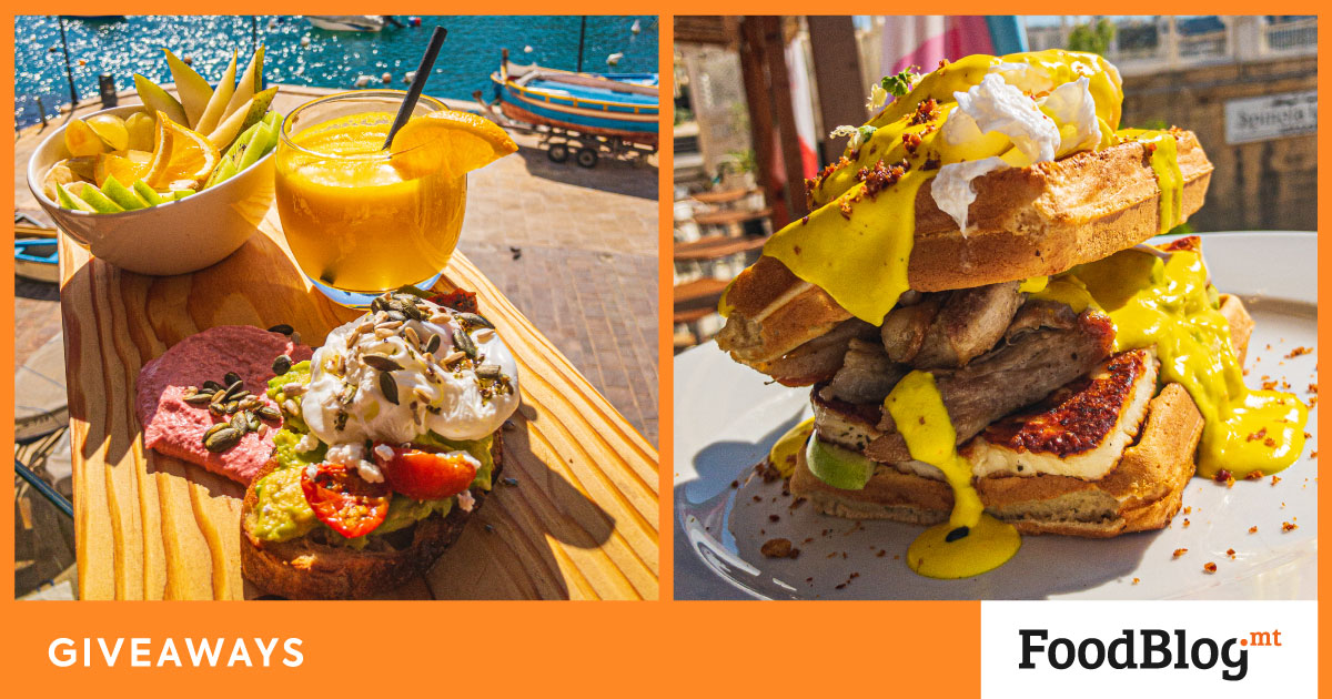 Giveaway: Two Buoys St Julian's, Malta