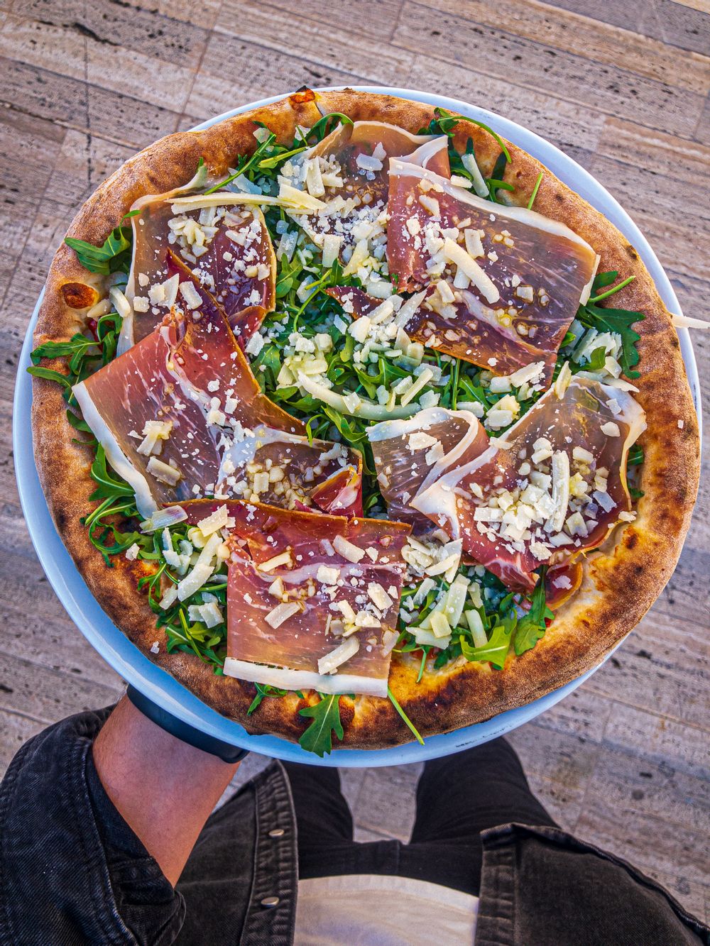 Pizza snella form vecchia napoli at Is-Suq Tal-Belt in Valletta 