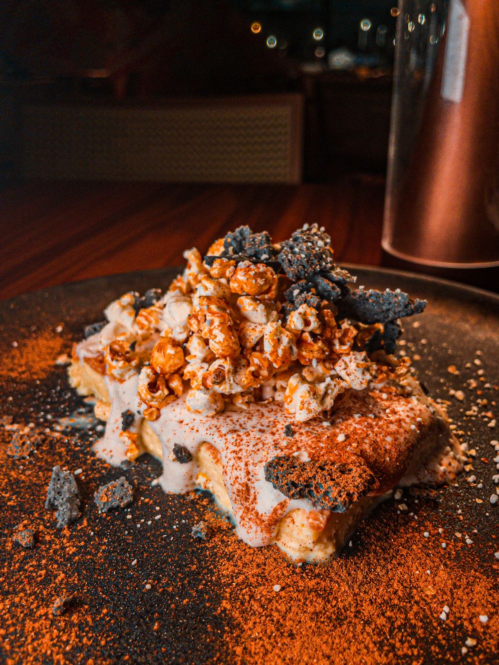 The Maiz Tres Leche dessert from LOA, Malta.