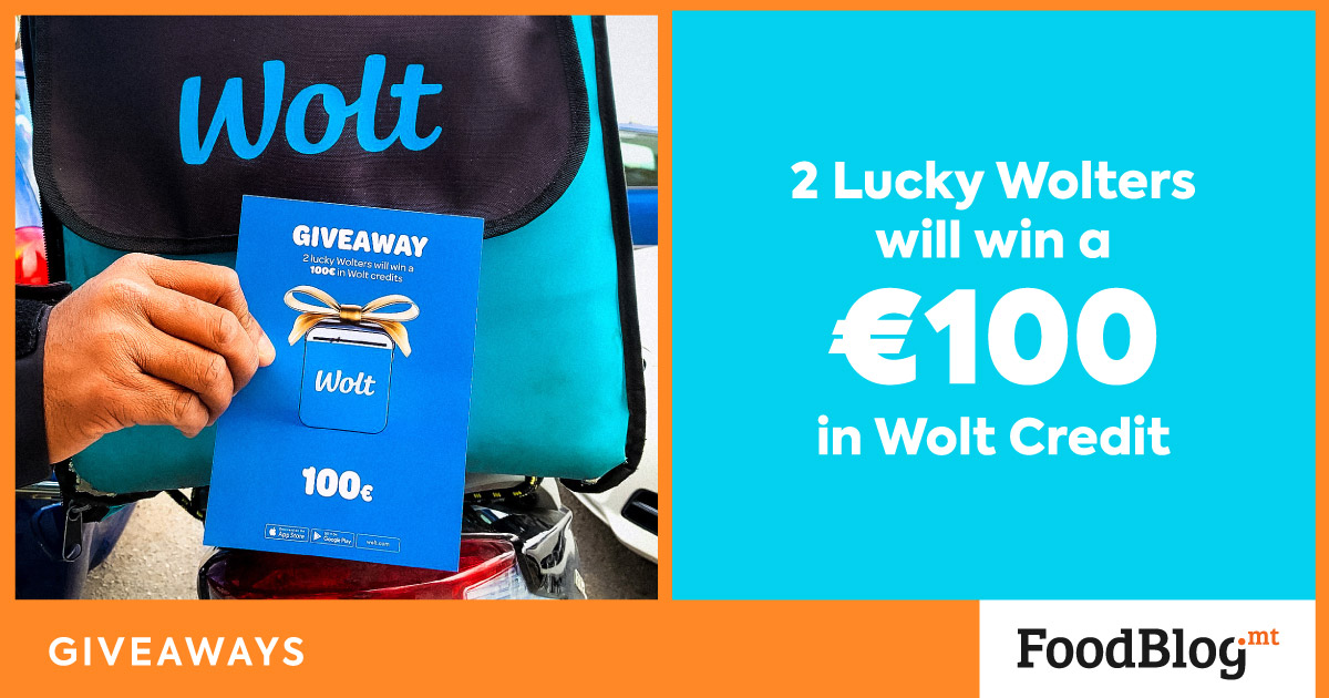 Win a 100 Euro Voucher thanks to WOLT Malta! π