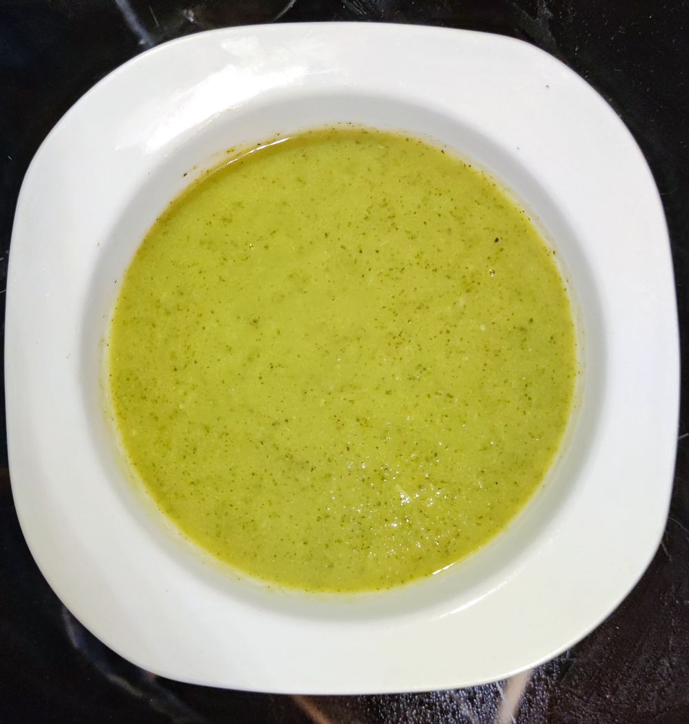 Veggie soup for clear out fridge day