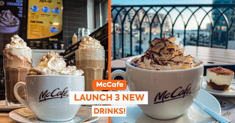 Warm your Soul with McCafé’s newest Hot Drinks available now! ☕
