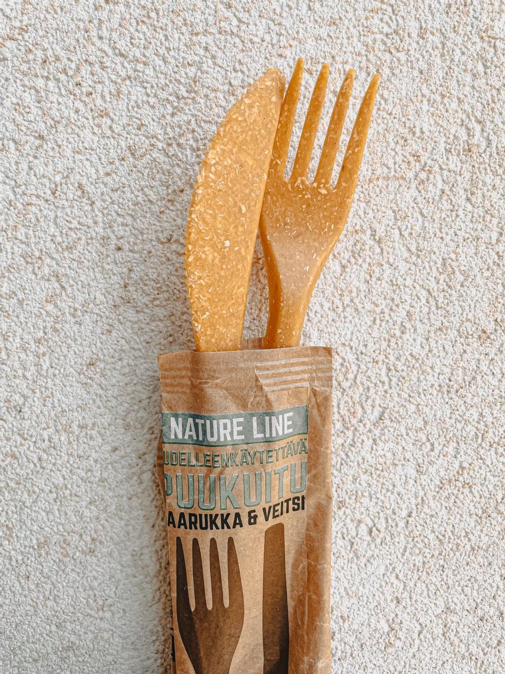 Sustainable fork and knife from Inserv