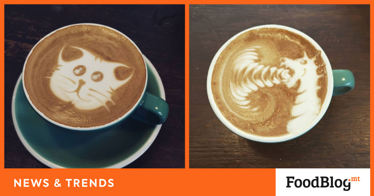 Check it while it's hot: these 13 Latte Art designs are made in Malta! ☕