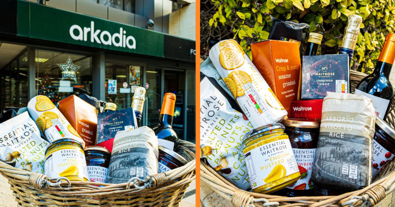 Winner Announced! Christmas Giveaway: Waitrose Hamper from Arkadia 🧺