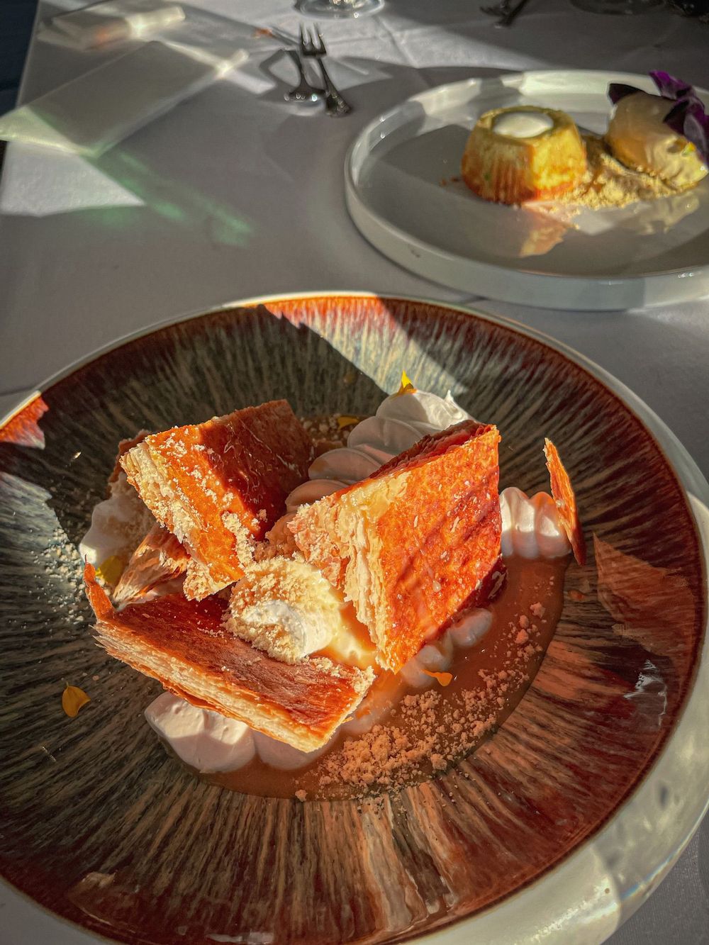 Dessert at Maggie's.