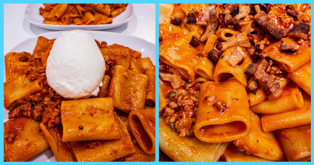 Foodblog Cooks: Maltese Sausage, Burrata & Pork Cheek Paccheri 🇮🇹