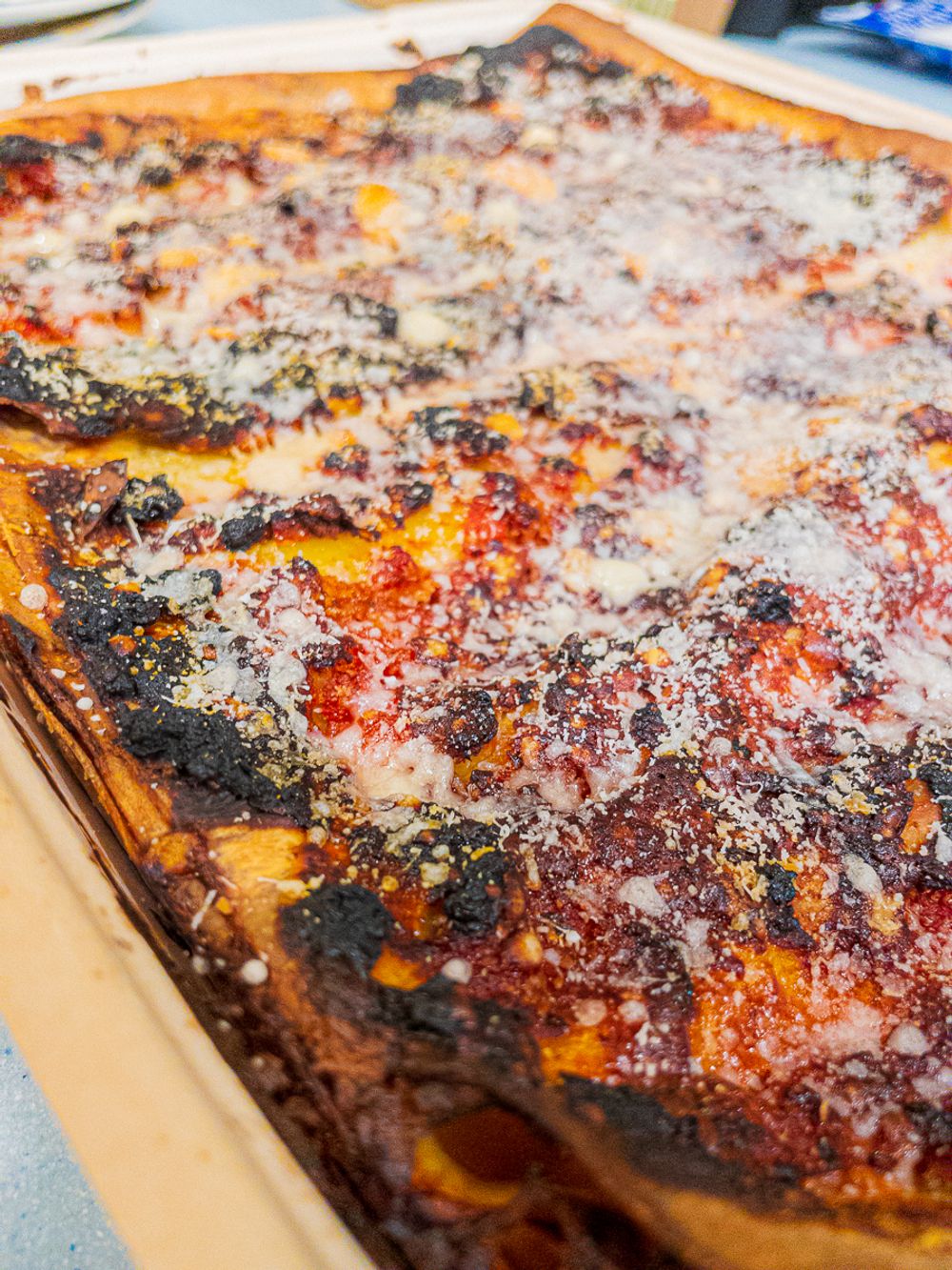 Homemade lasagne fresh out the oven