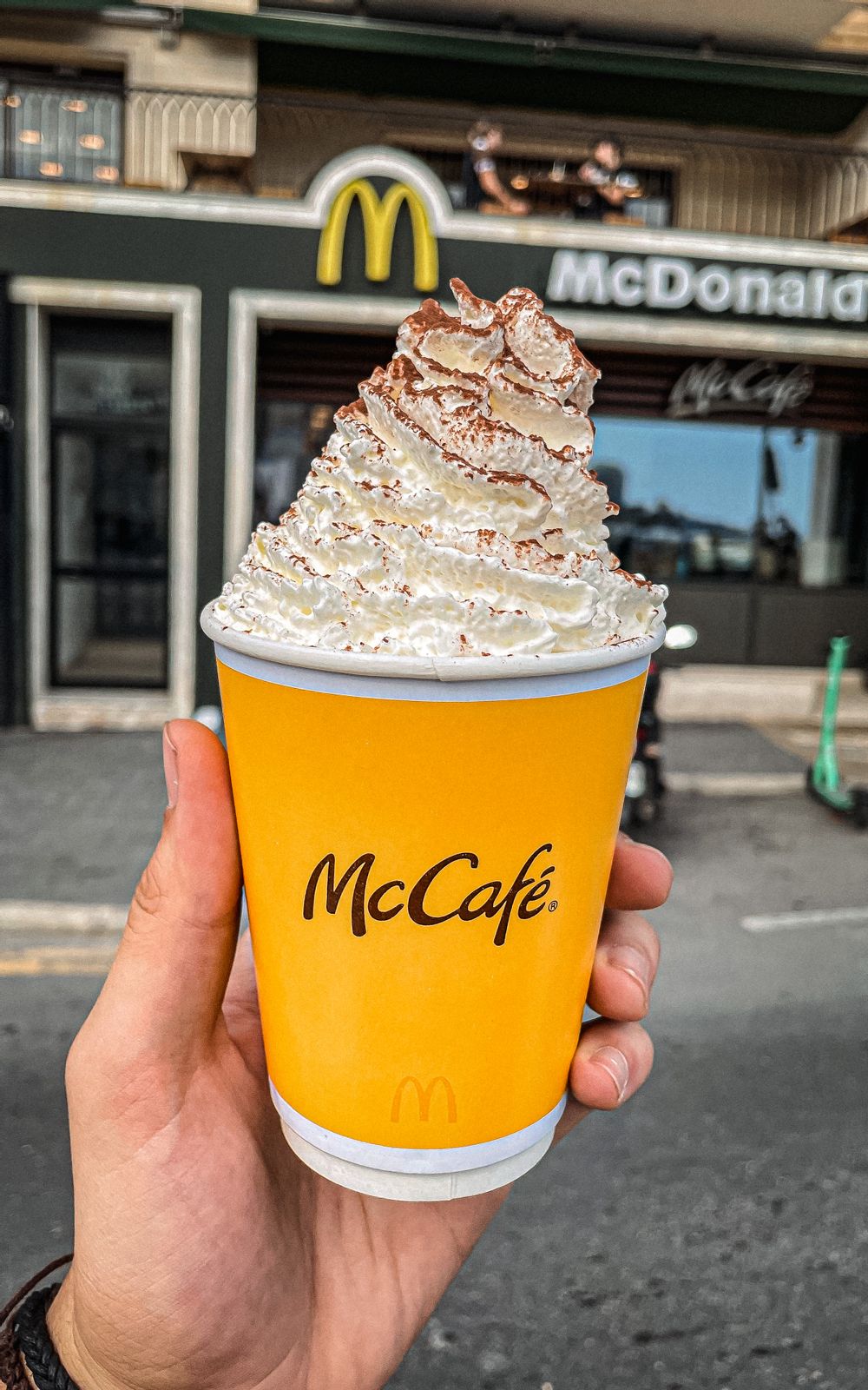 McCafe takeaway in Spinola Malta