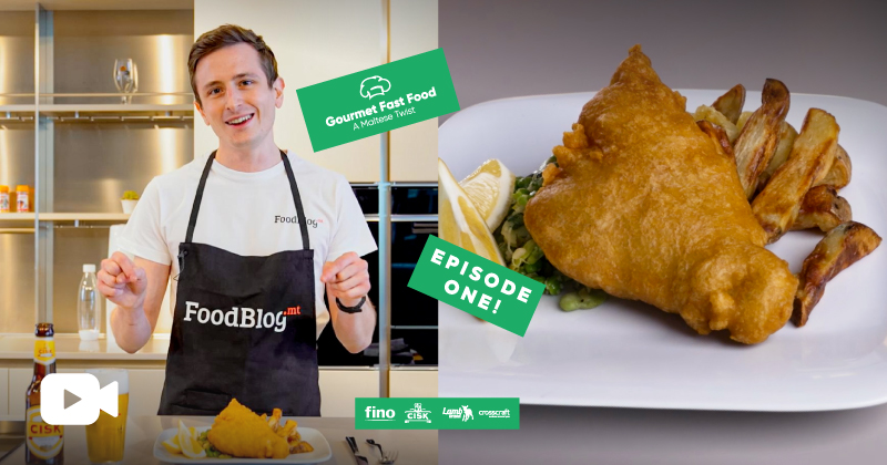 Gourmet Fast Food Episode 1: Cisk Battered Fish & Chips 🐟