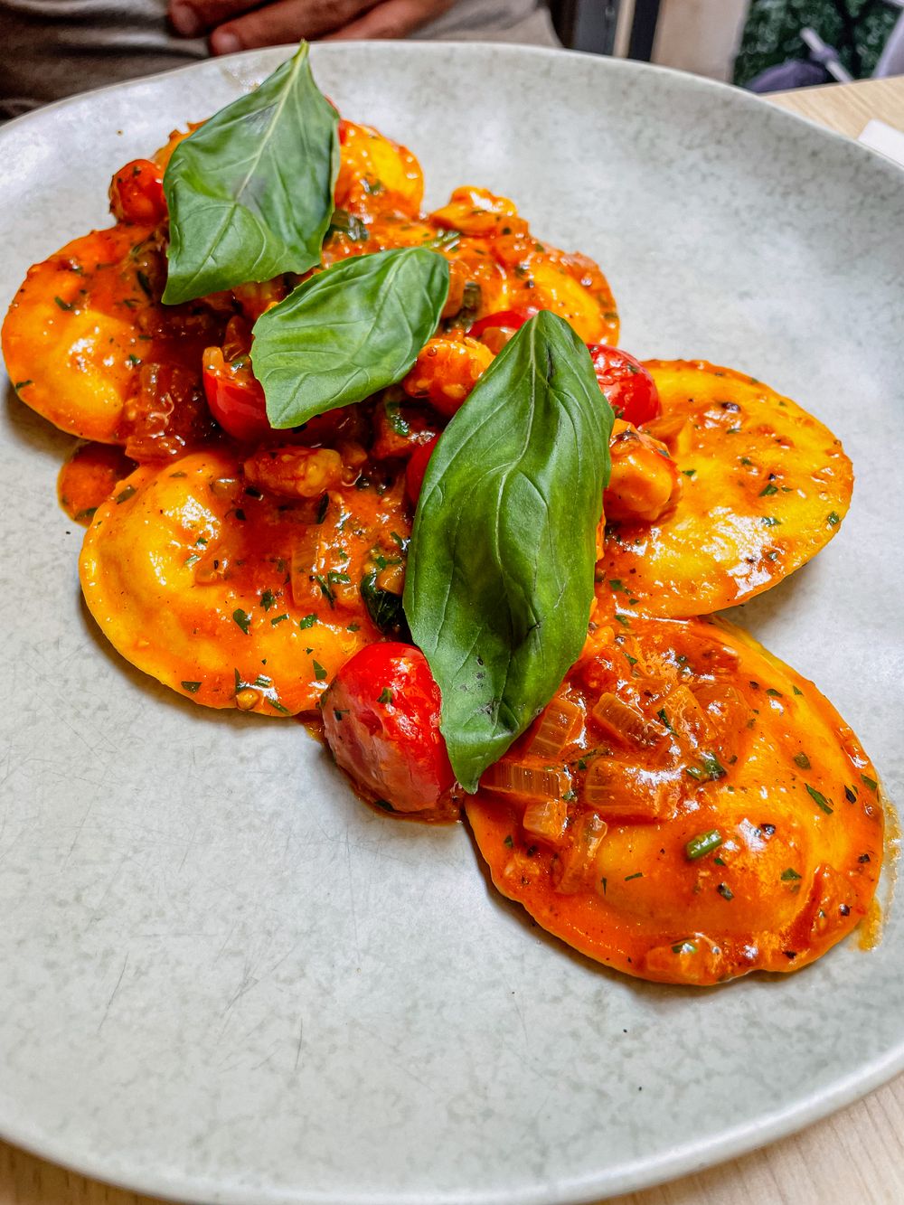 Ravioli heaven.