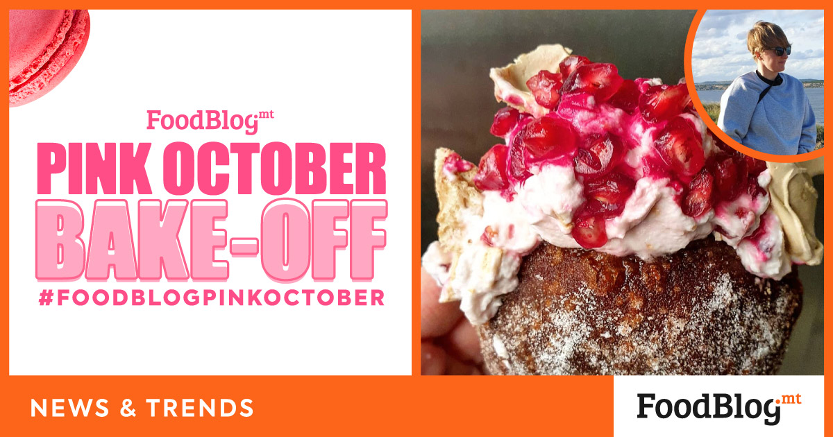 Micro Baker, “The Good Stuff” wins the #FoodBlogPinkOctober challenge 🎀