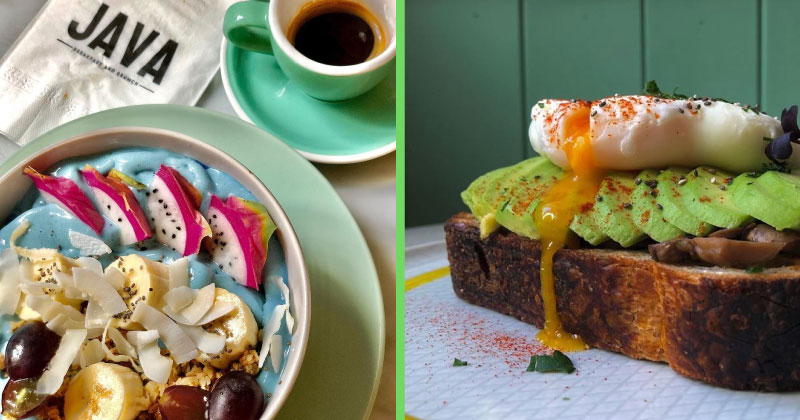 Blue Brekkie Bowls? Start the morning with a Splash of Colour at Java 🌈