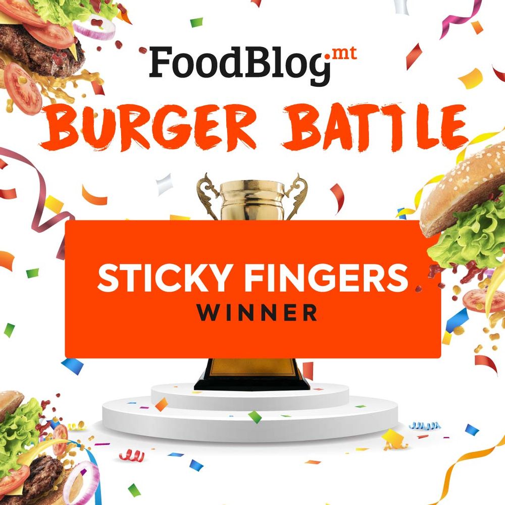 Winner of the FoodBlog Burger Battle