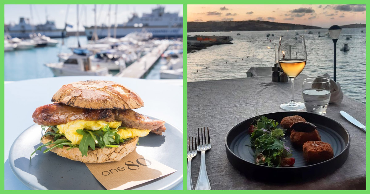 Restaurants you should visit for the best views in Malta & Gozo 😍