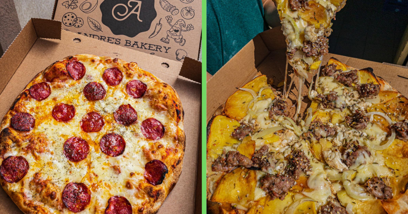 Andre's Bakery in Qormi serving Premium Maltese Pizza Now on Delivery 🍕