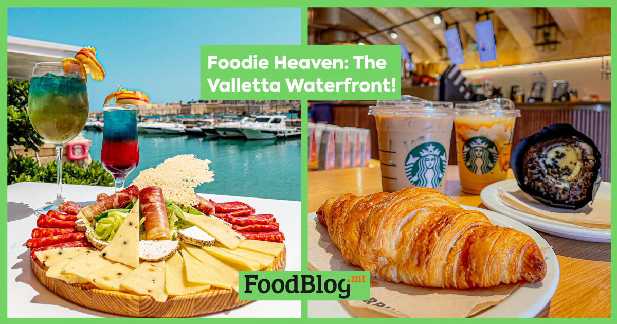 A Foodie's Dream. A culinary journey on the Valletta Waterfront! 🤤